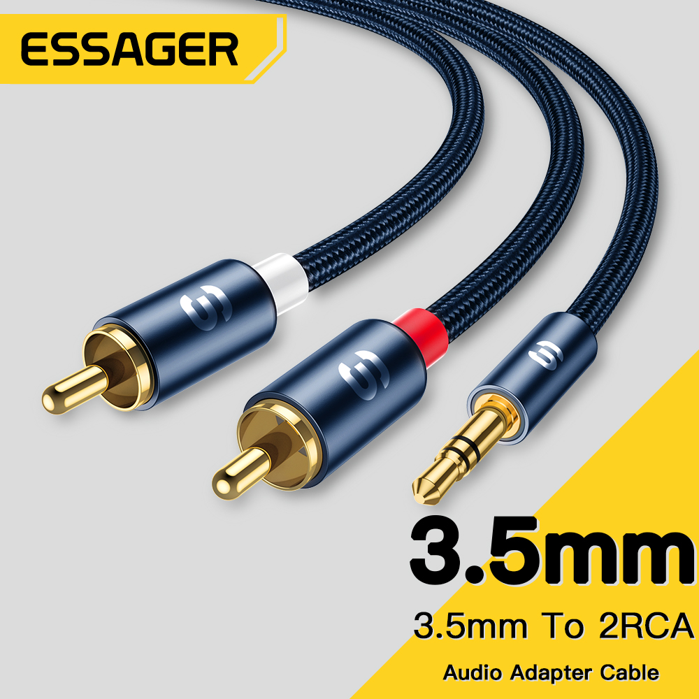 Home Cinema Tv - Essager Audio Kabel 3,5mm Jack zu