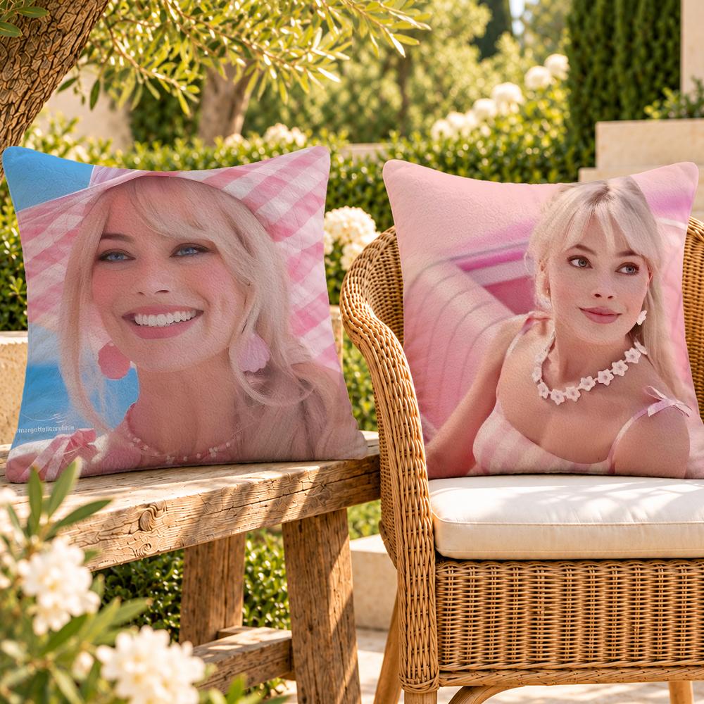 Home Cinema Chairs - Kissenbezug mit dem Motiv der Schauspielerin