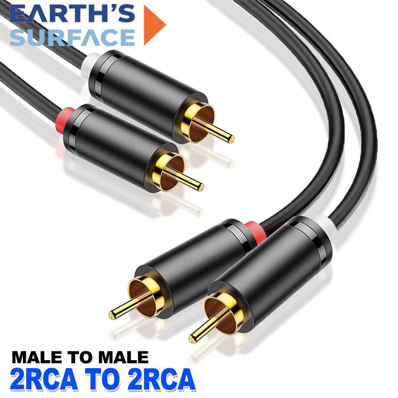 Audio Home Cinema - Dual-RCA-Kabel, HiFi-Stereo, 2 Cinch auf 2