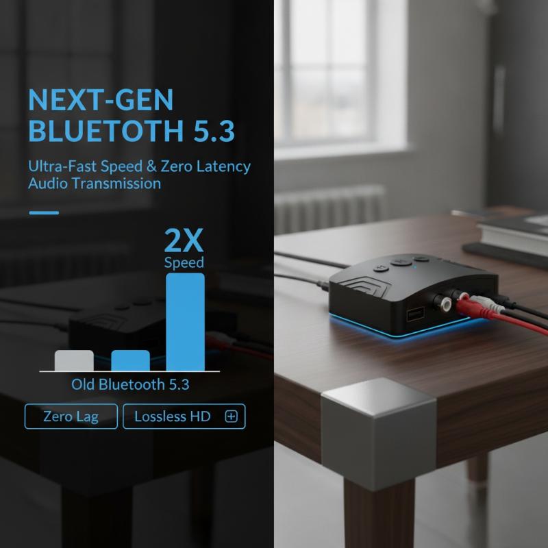 NFC Bluetooth 5.3 Audio-Empfän – Home Cinema Wireless Bewertung und Preis