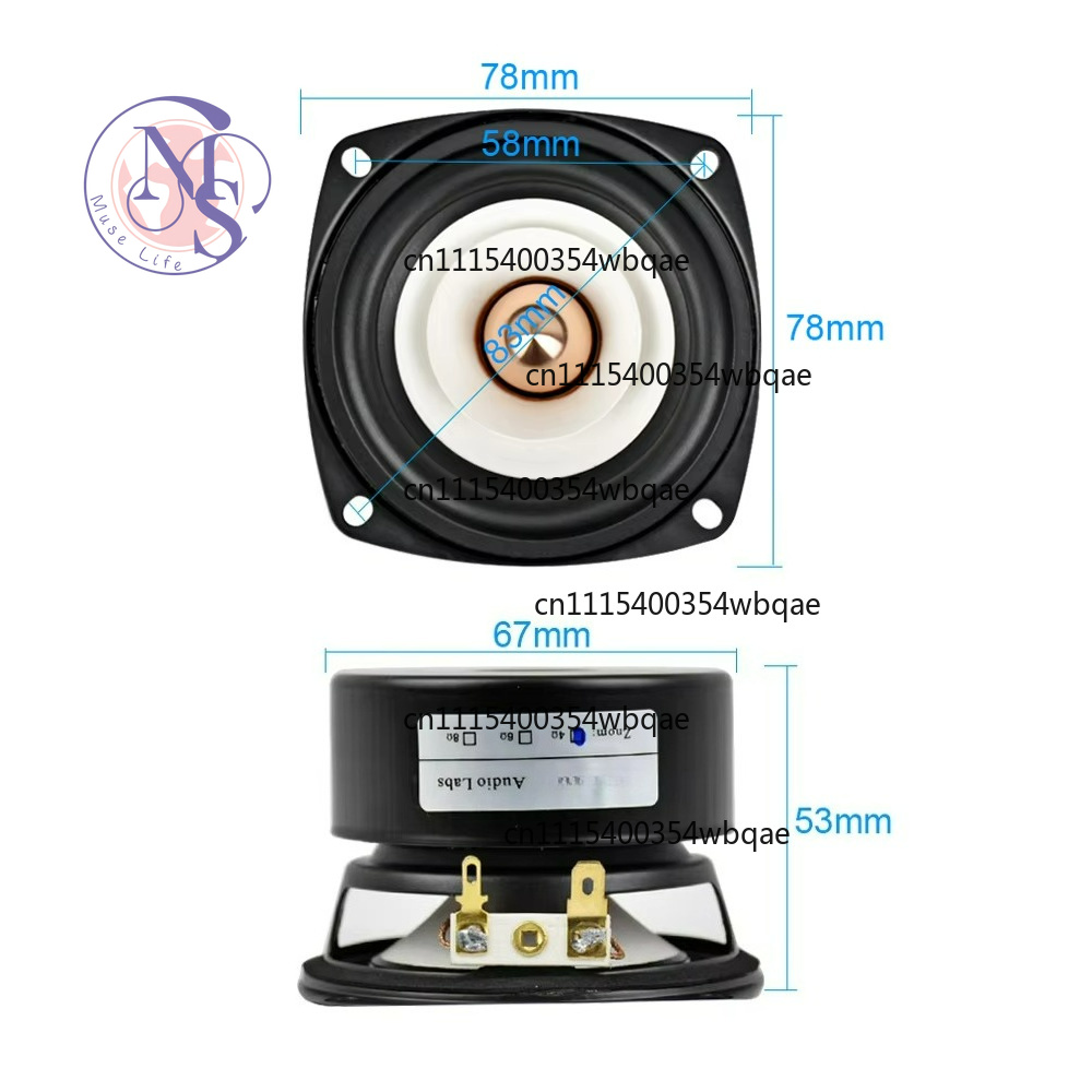 ZOCI-2 Stück 3-Zoll-Audio-Laut – Audio Home Cinema Bewertung und Preis