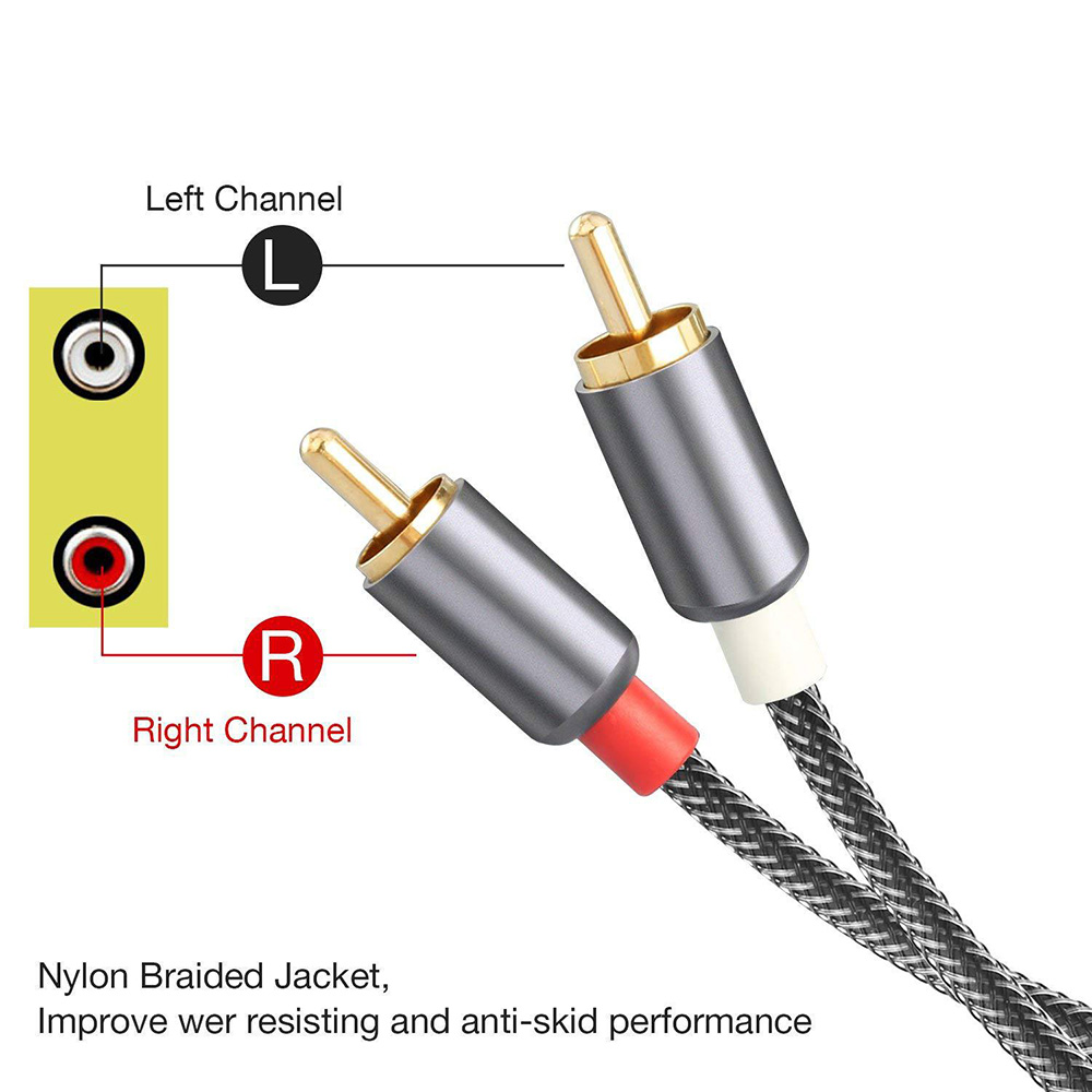 2RCA Zu 2 RCA Stecker Auf Stec – Home Cinema Tv Bewertung und Preis